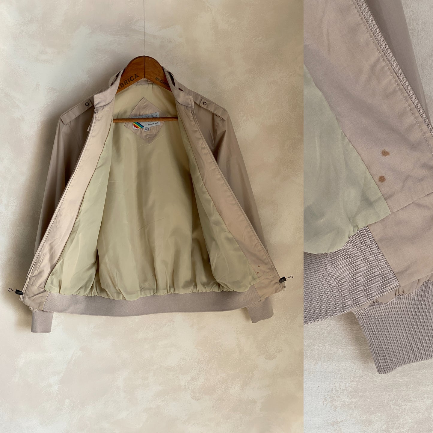 Size 5/6 US Vintage 80s members Only cotton jacket