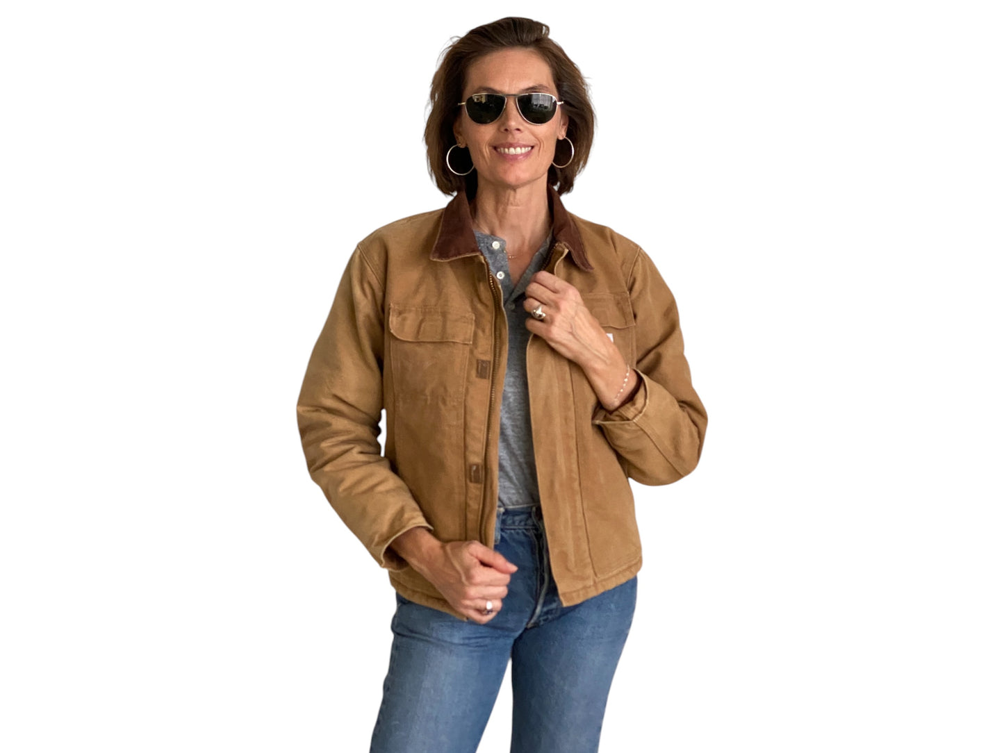 Youth L. Carhartt Blanket lined jacket Made in USA