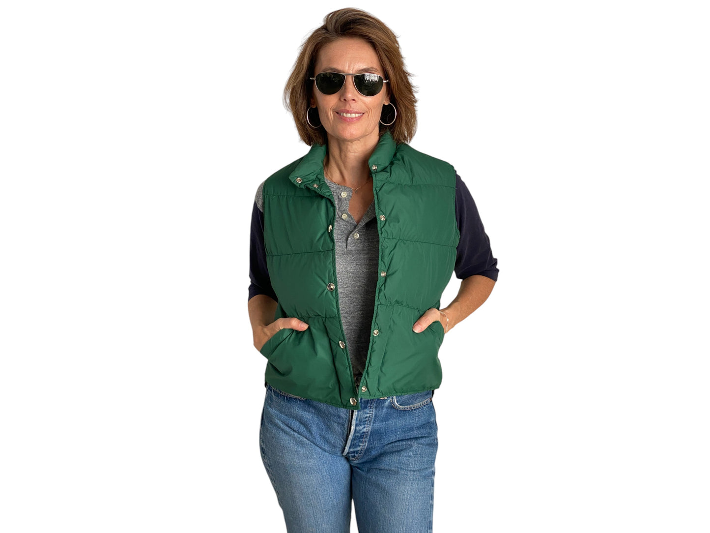 Size Med Ladies. Vintage L.Lbean down vest