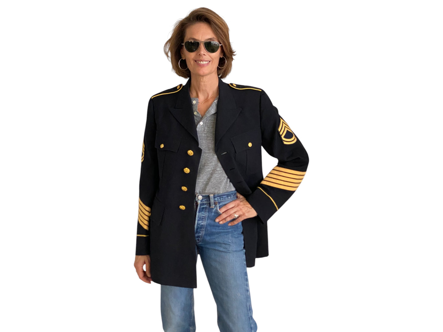 Size 39 Reg. Vintage US army service dress uniform Made in USA