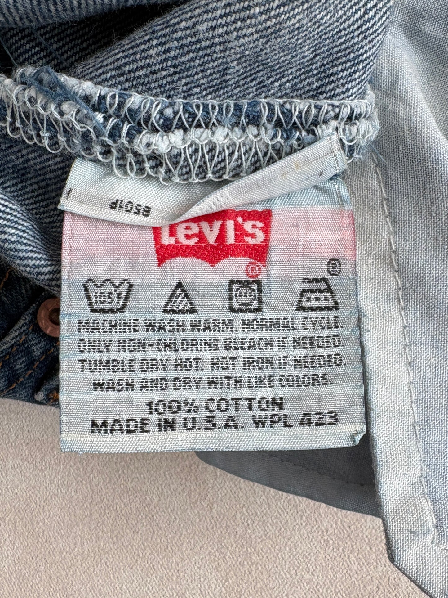 28X32 Levi's 501 Vintage Denim Jeans