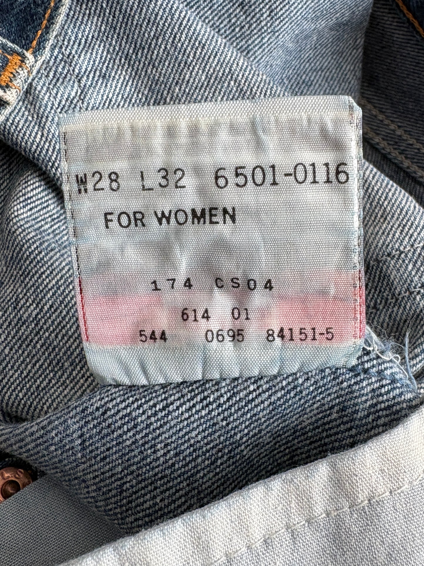 28X32 Levi's 501 Vintage Denim Jeans
