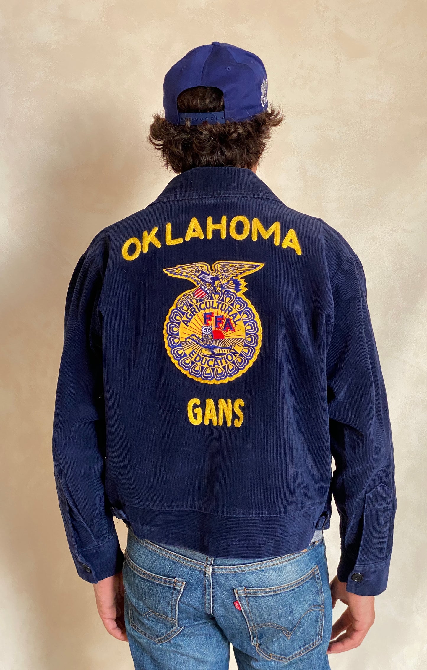 Size 40US / 50EU. Vintage Oklahoma Future farmer of America jacket. FFA