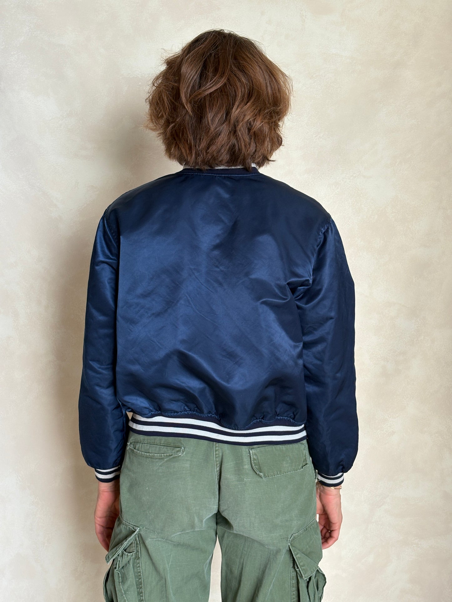 Youth Large. Vintage Diamond collection 90s New York Yankee Starter jacket -made in USA-
