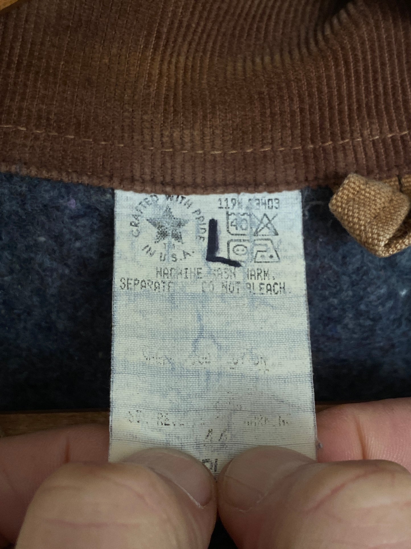 Vintage Carhartt Blanket Lined Jacket - Size 44 US (54 EU) | Made in USA | USA Vintage BCN