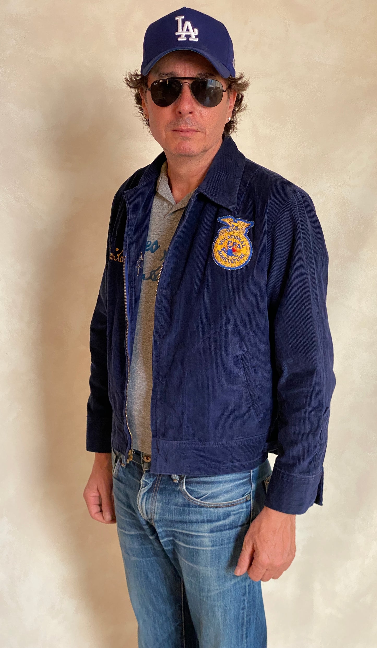 Size 42US / 52EU. Vintage Texas Future farmer of America jacket Talon Zipper