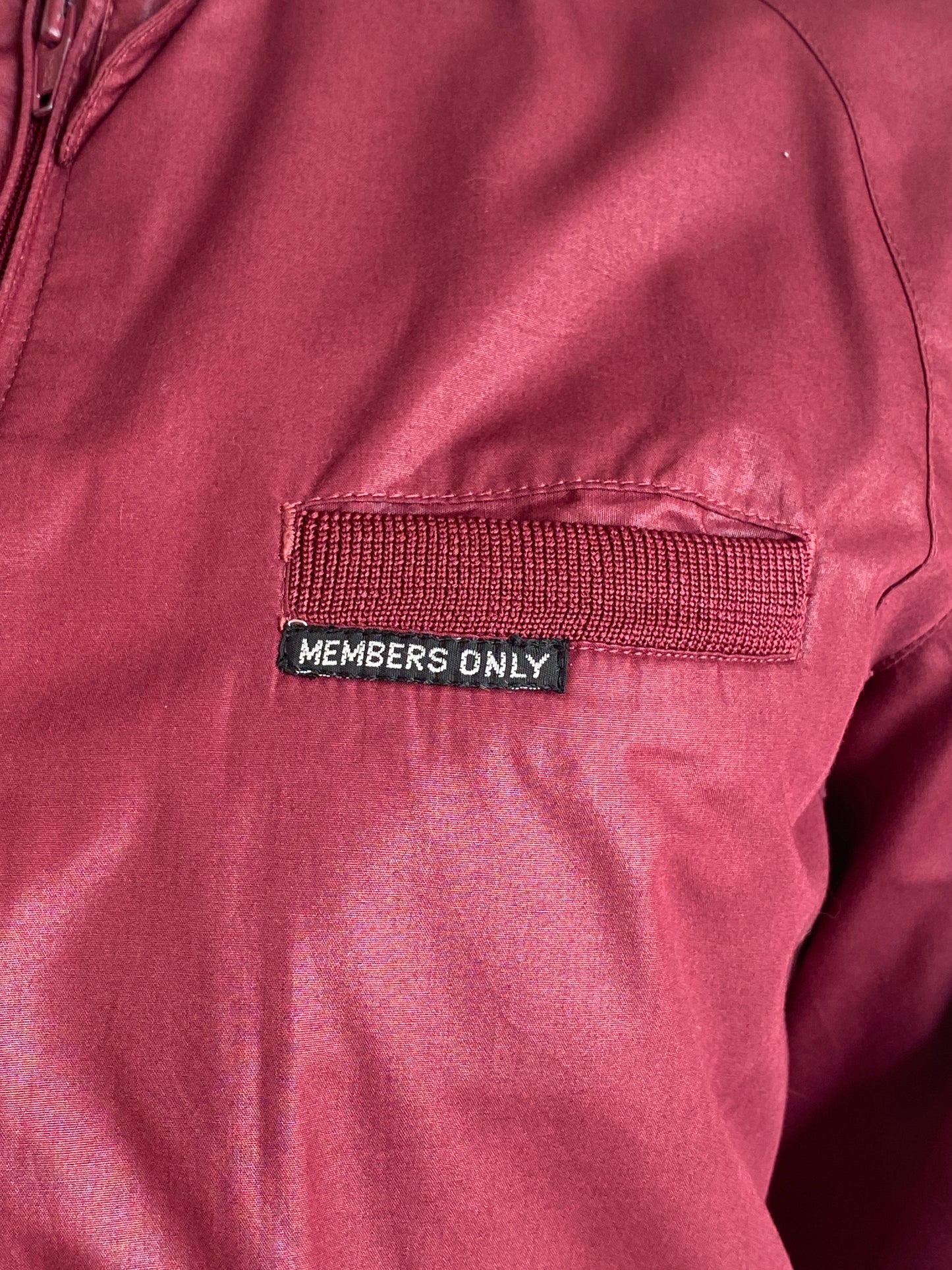 Size 9/10. Women Vintage 80s Members Only Cotton Jacket