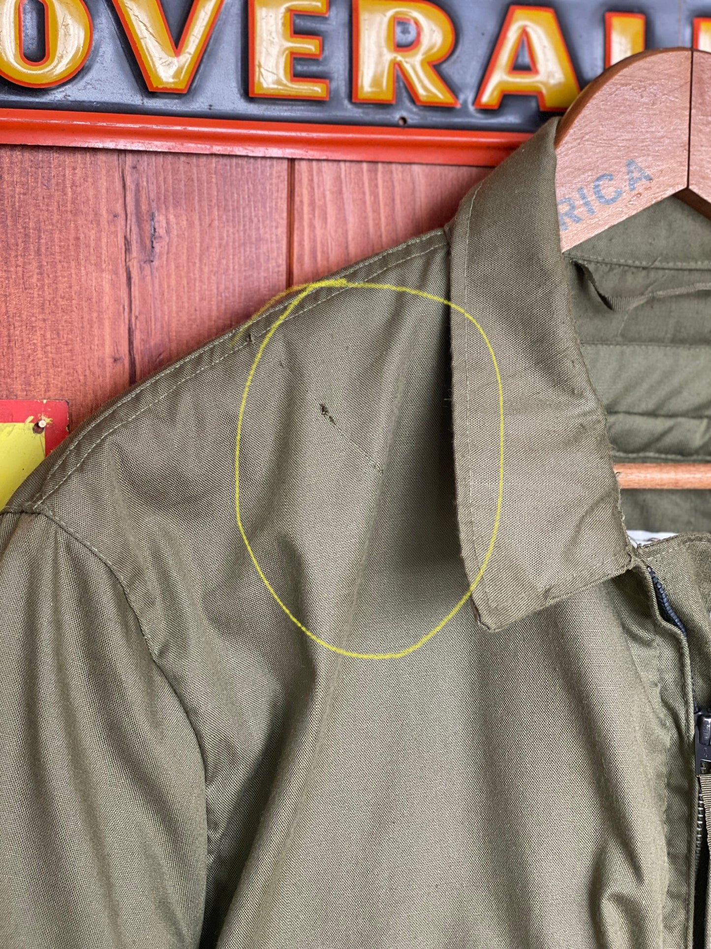 Size Large Regular Authentic Vintage 1989 US Military Bomber | Made in USA
