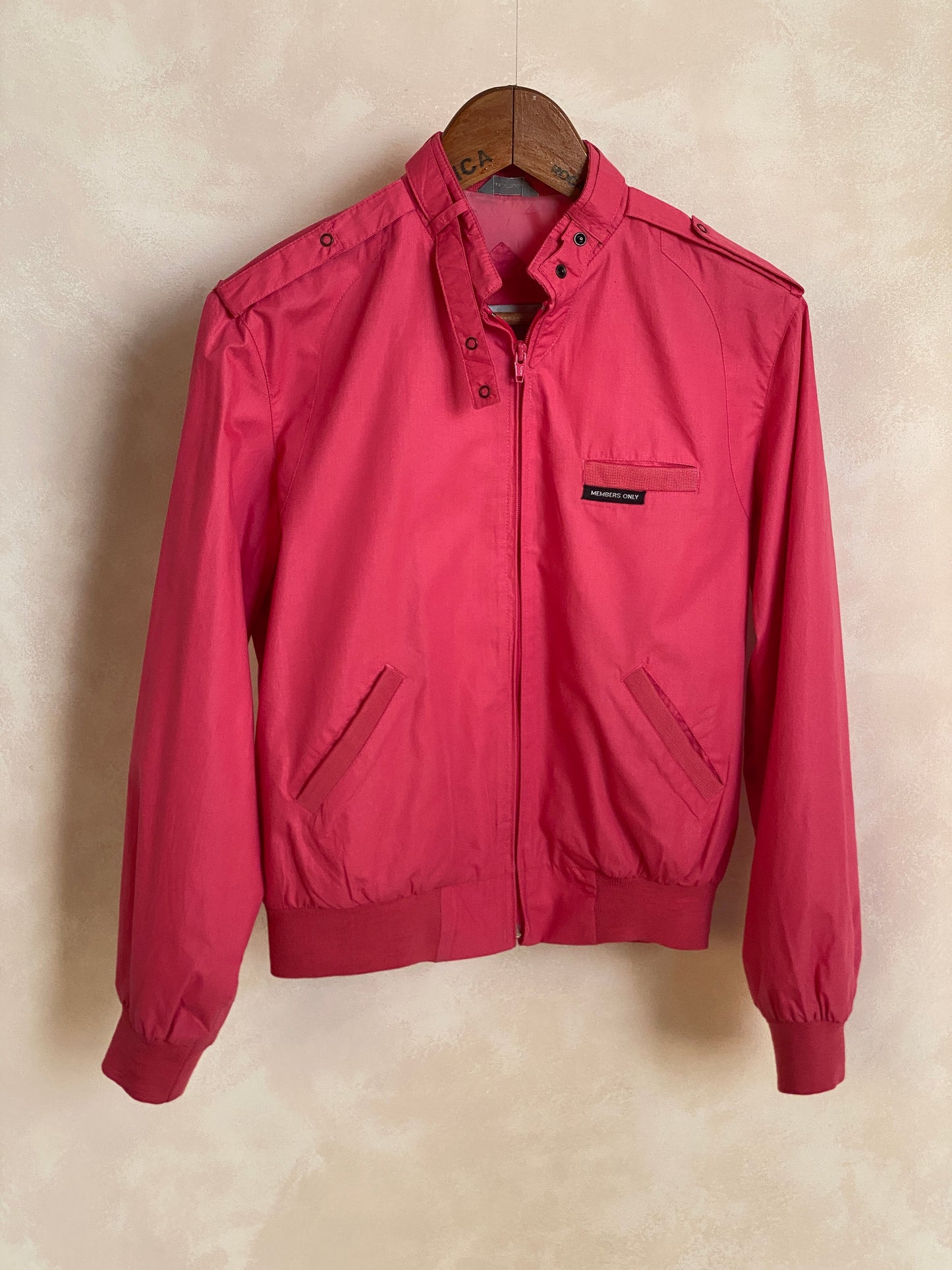 Size Women 9/10. Vintage 80s Members Only Cotton Jacket - USA Vintage Bcn