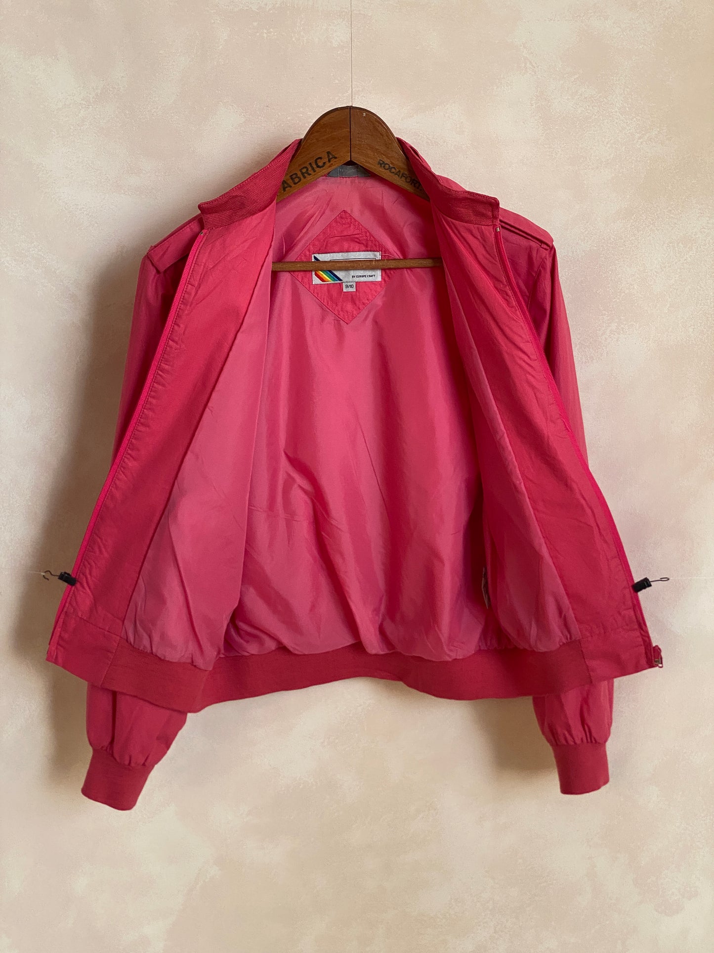 Size Women 9/10. Vintage 80s Members Only Cotton Jacket - USA Vintage Bcn