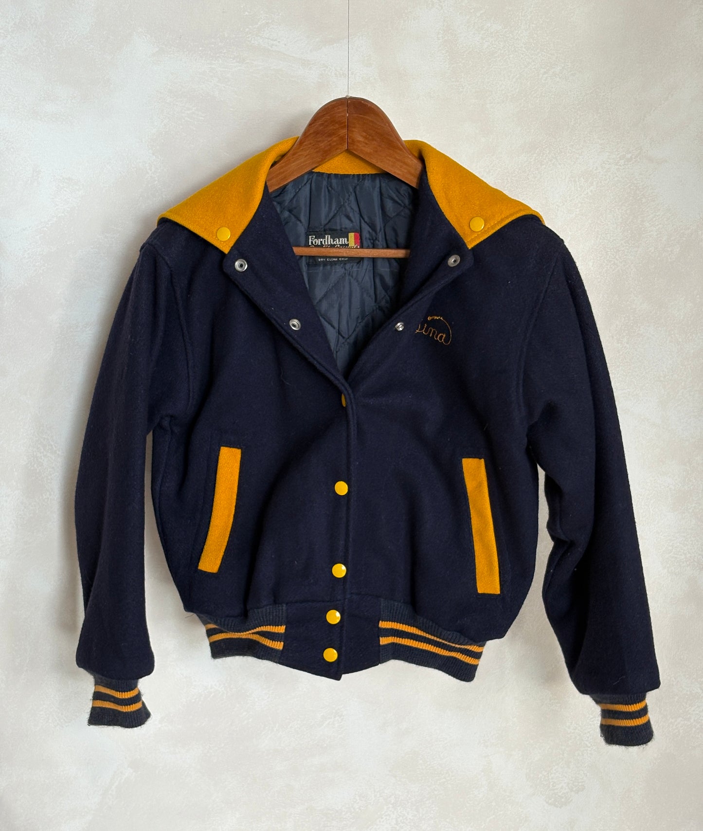 Size XS. Vintage 60s Varsity wool jacket Made in USA