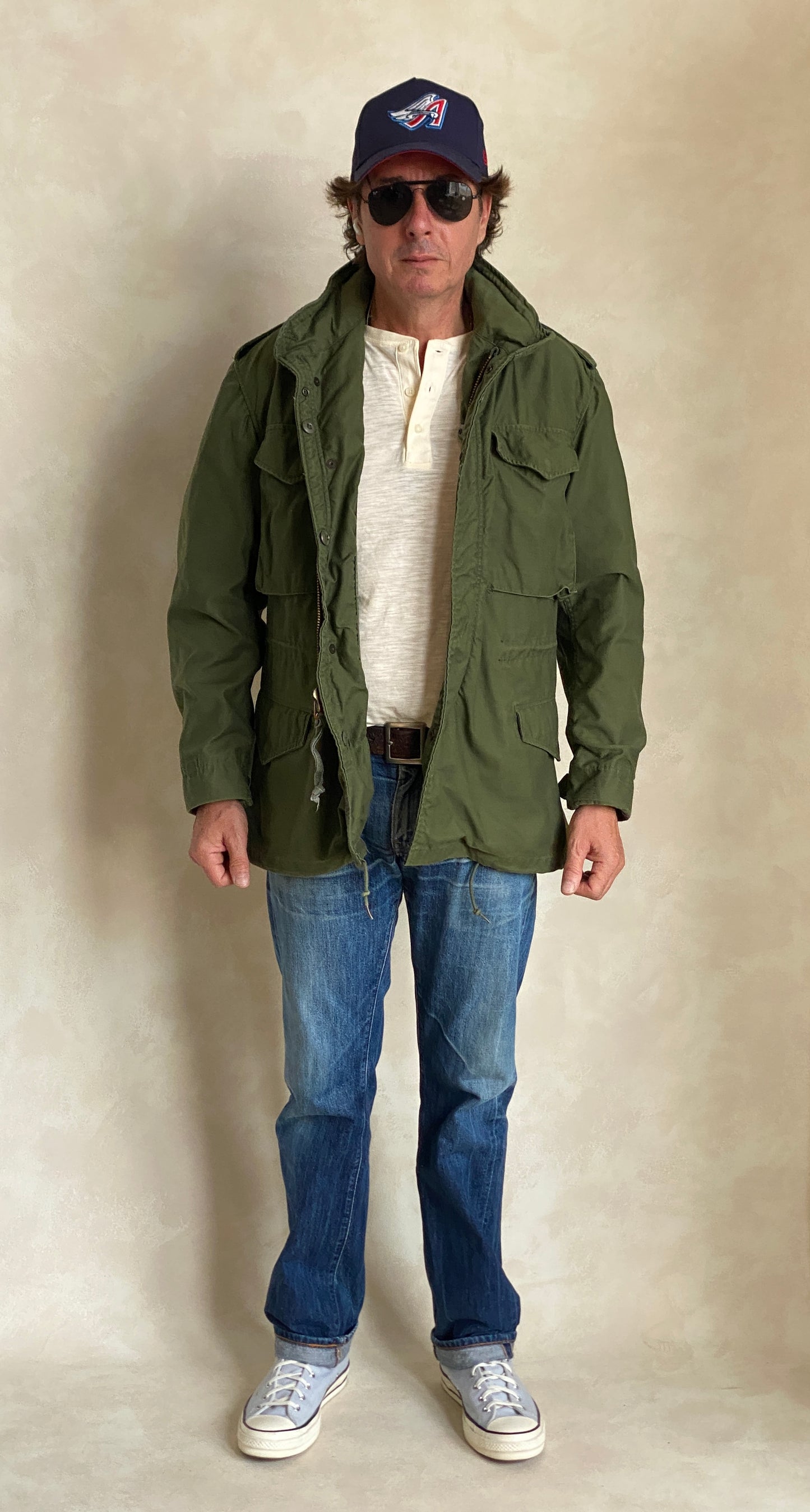 Med Reg. Authentic 1982 US M-65 field jacket Military