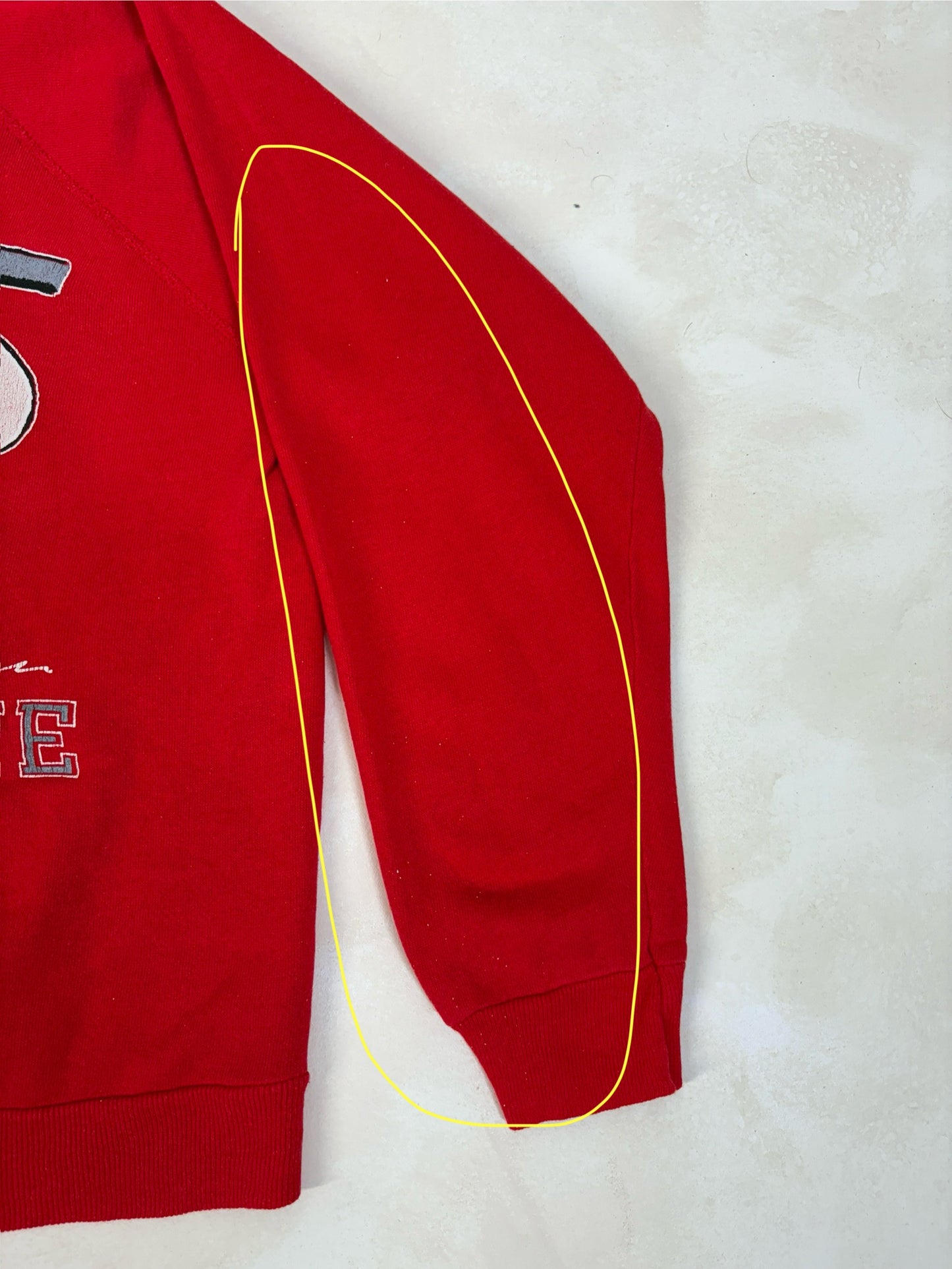 Snoopy Rare 1980 Sweatshirt Joe Buckeye