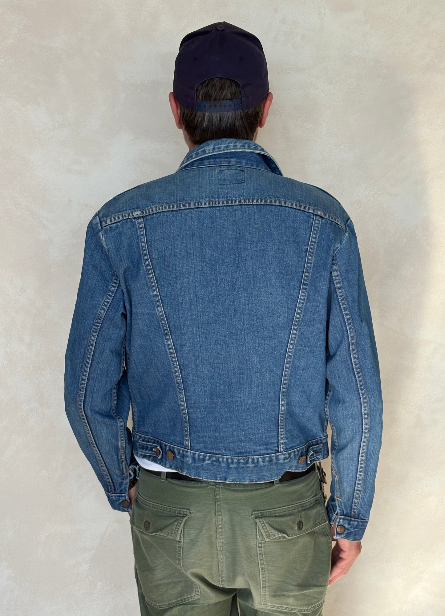 Size 44US / 54EU. Authentic 70s Maverick denim Jacket – Made in USA