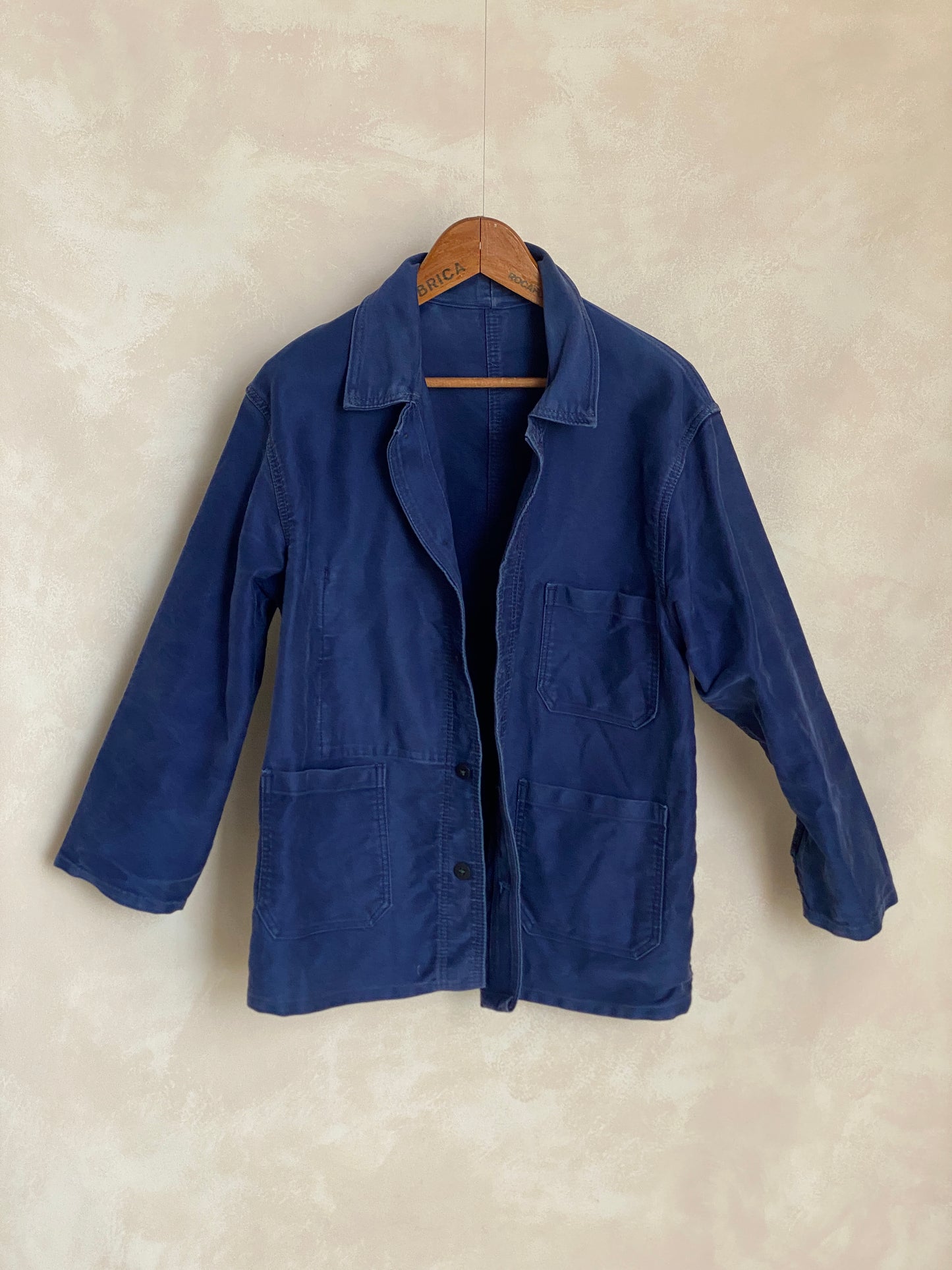 Size 50/52UE. Vintage French Moleskin jacket.