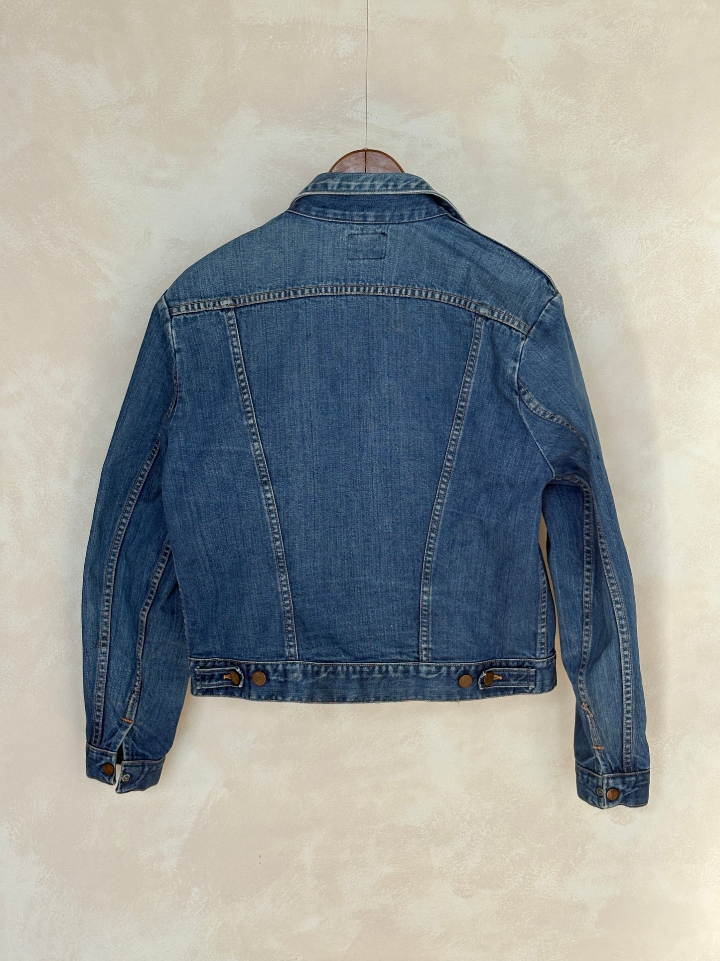 Size 44US / 54EU. Authentic 70s Maverick denim Jacket – Made in USA