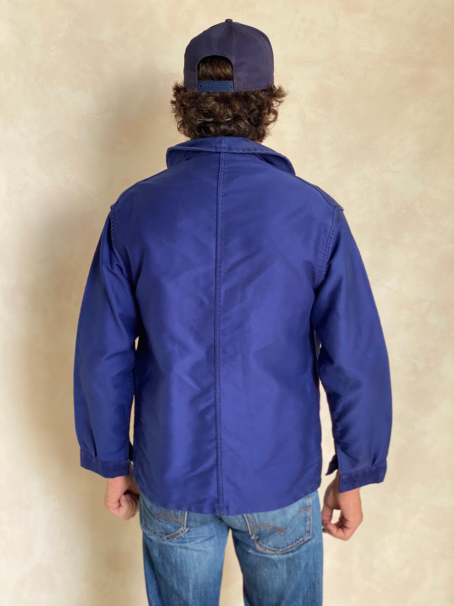 Size 46UE. Vintage French Moleskin jacket.