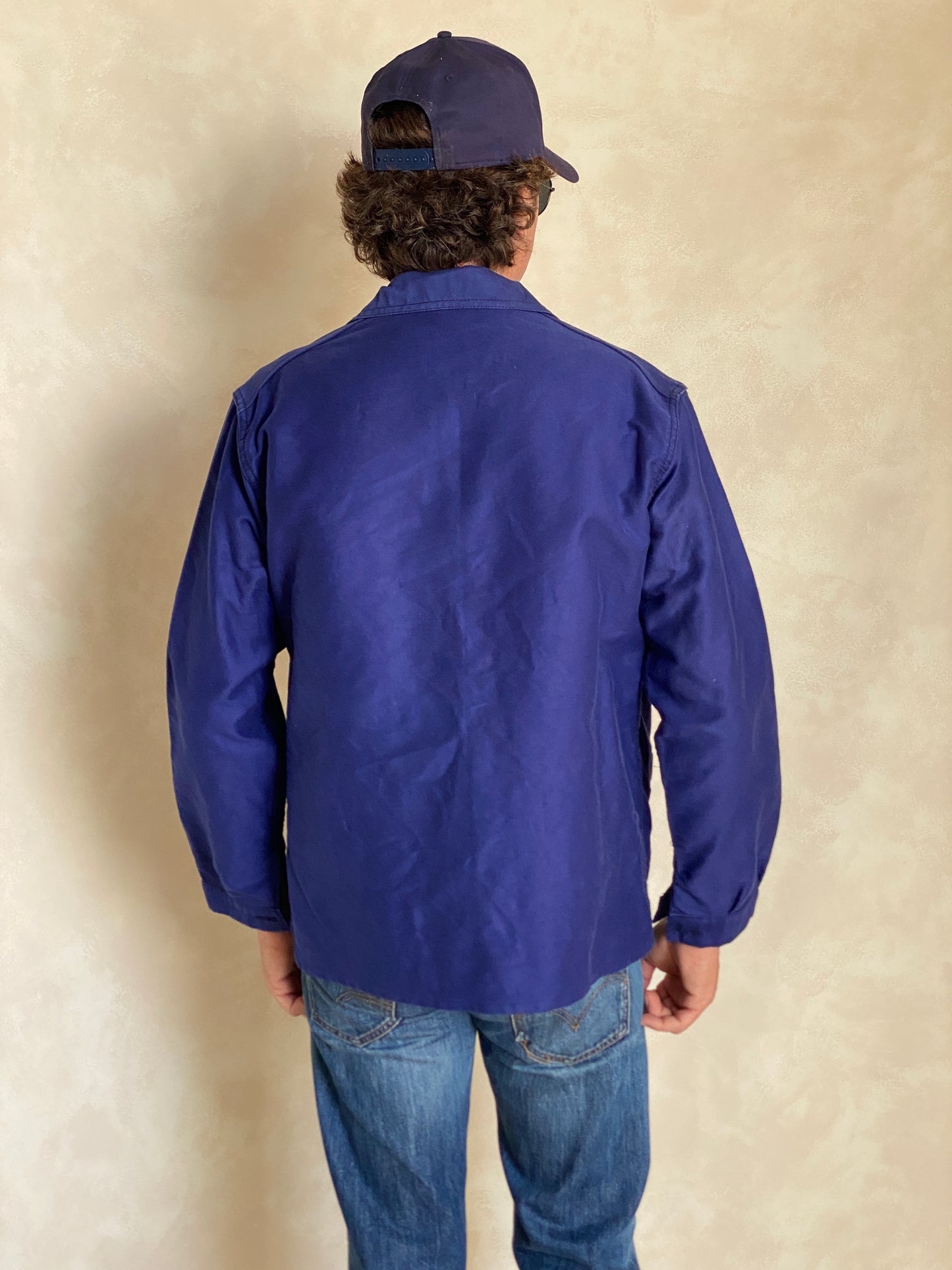 Size 50UE. Vintage French Moleskin jacket.