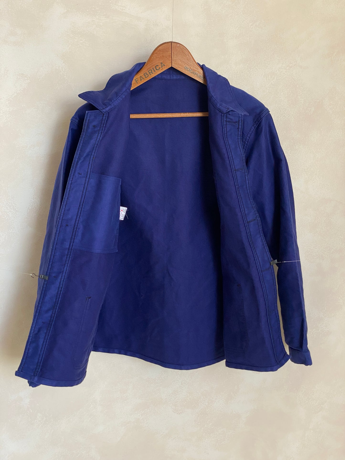 Size 50UE. Vintage French Moleskin jacket.