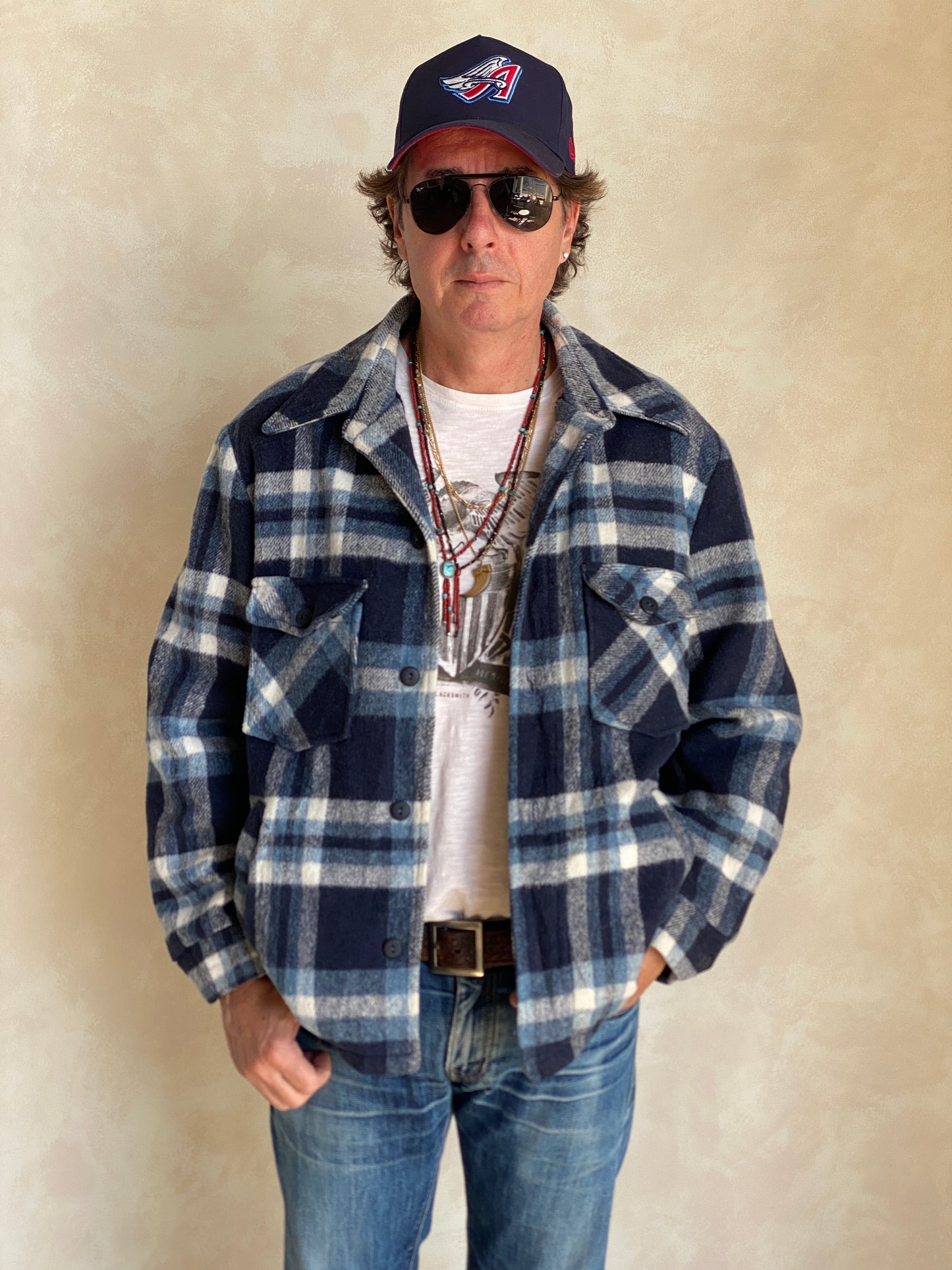 Med. 44US/54EU Vintage plaid jacket made by Sears