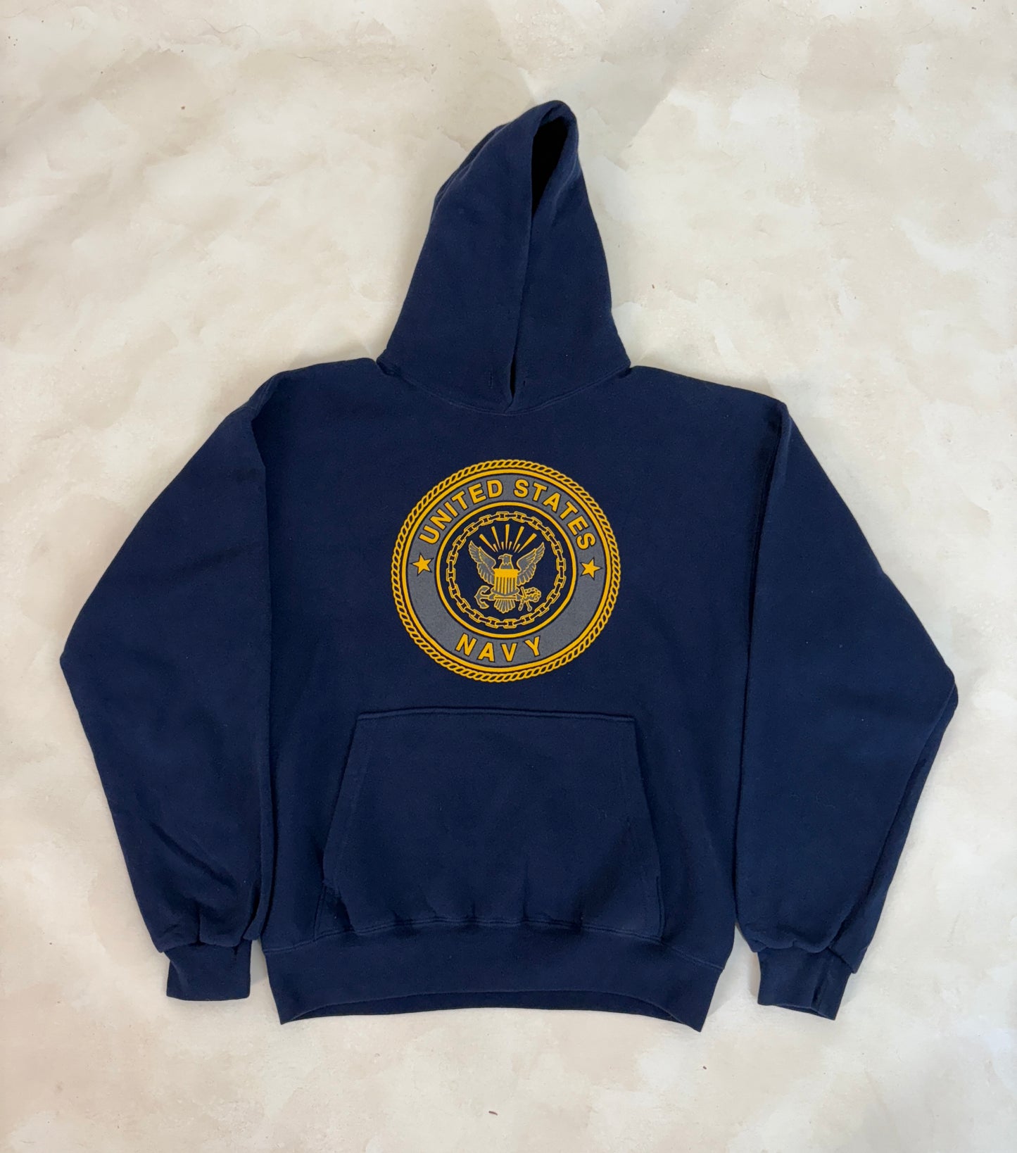 Size M US Navy Hooded Sweat