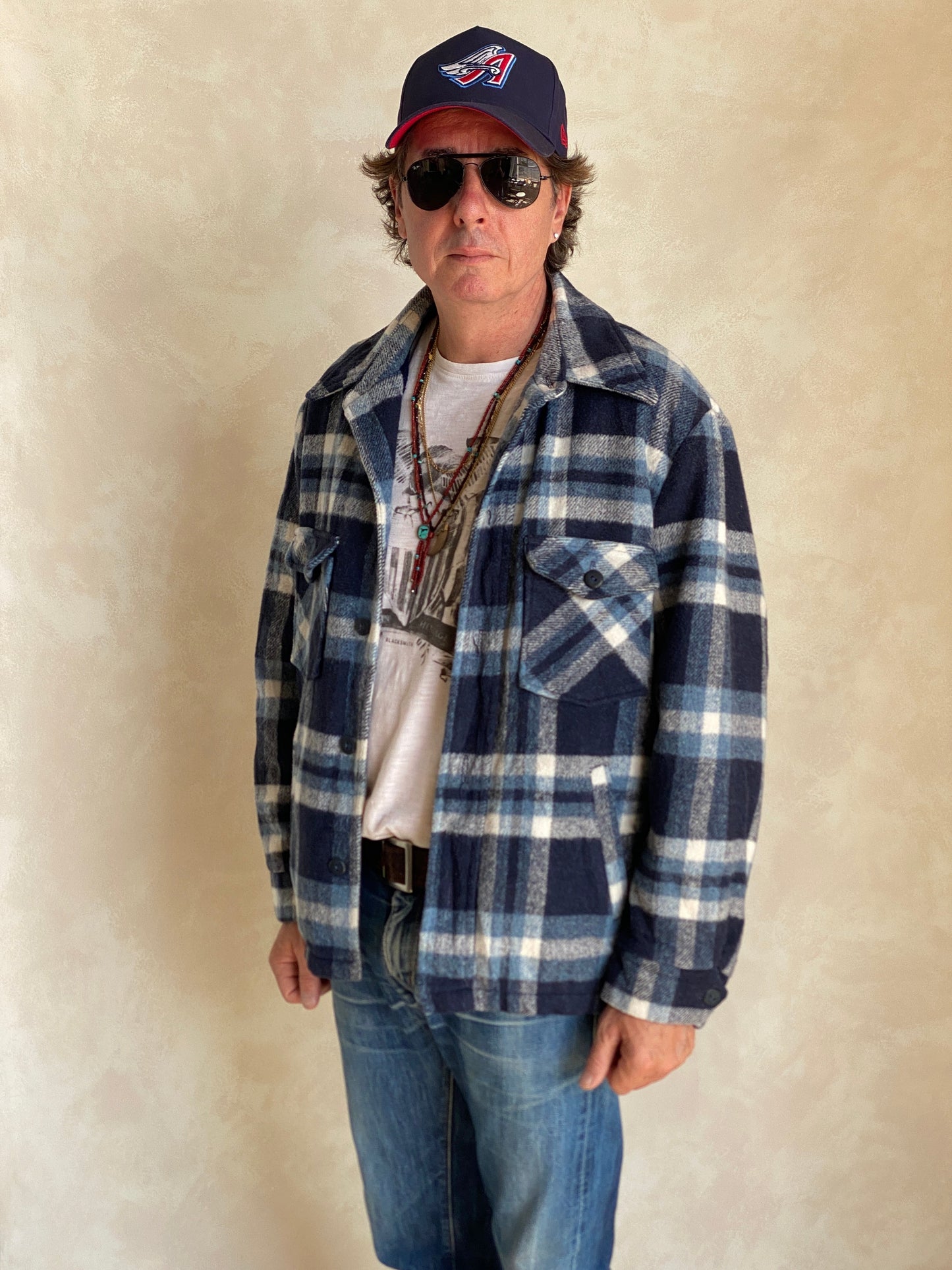 Med. 44US/54EU Vintage plaid jacket made by Sears - USA Vintage Bcn
