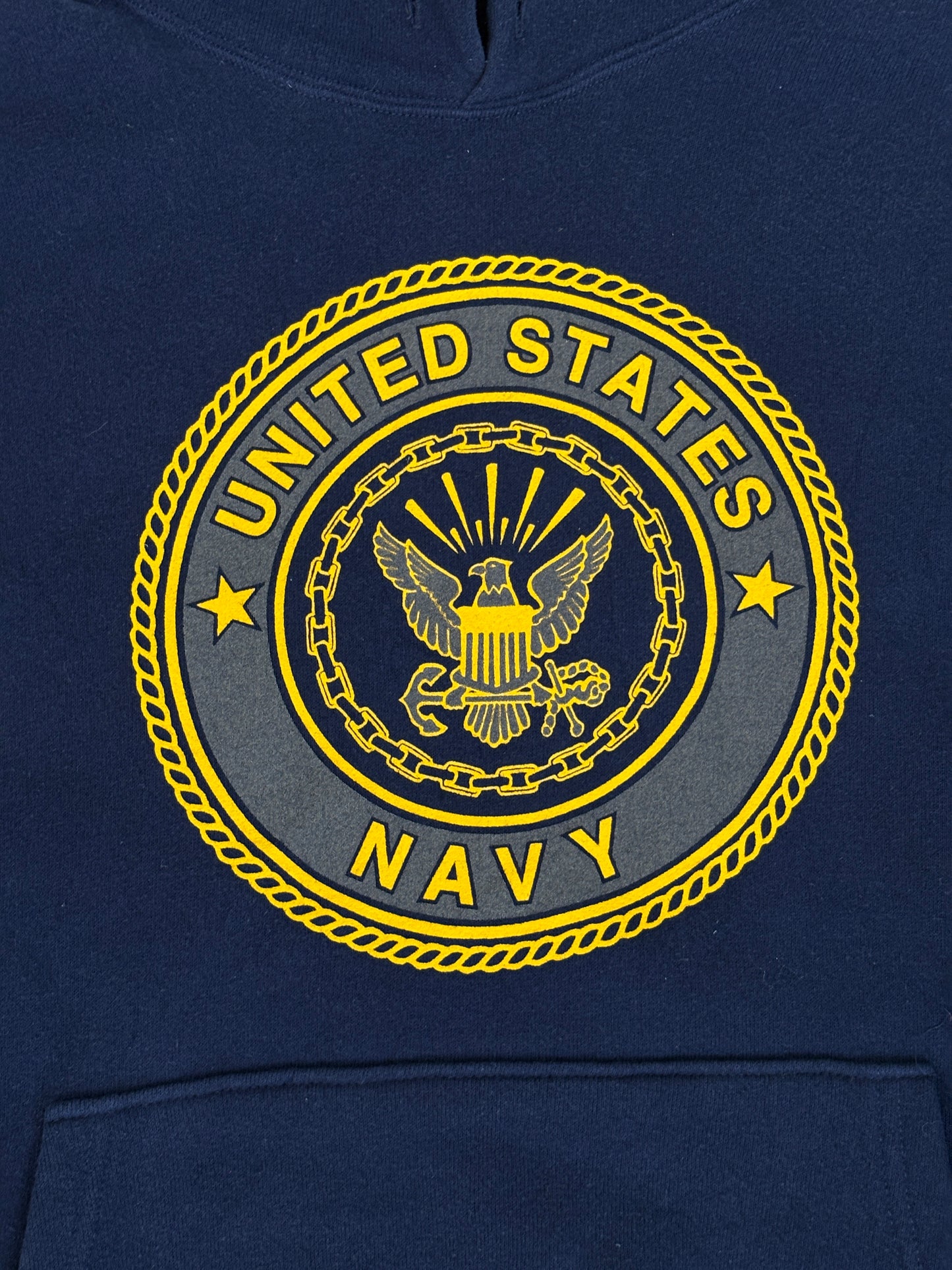 Size M US Navy Hooded Sweat