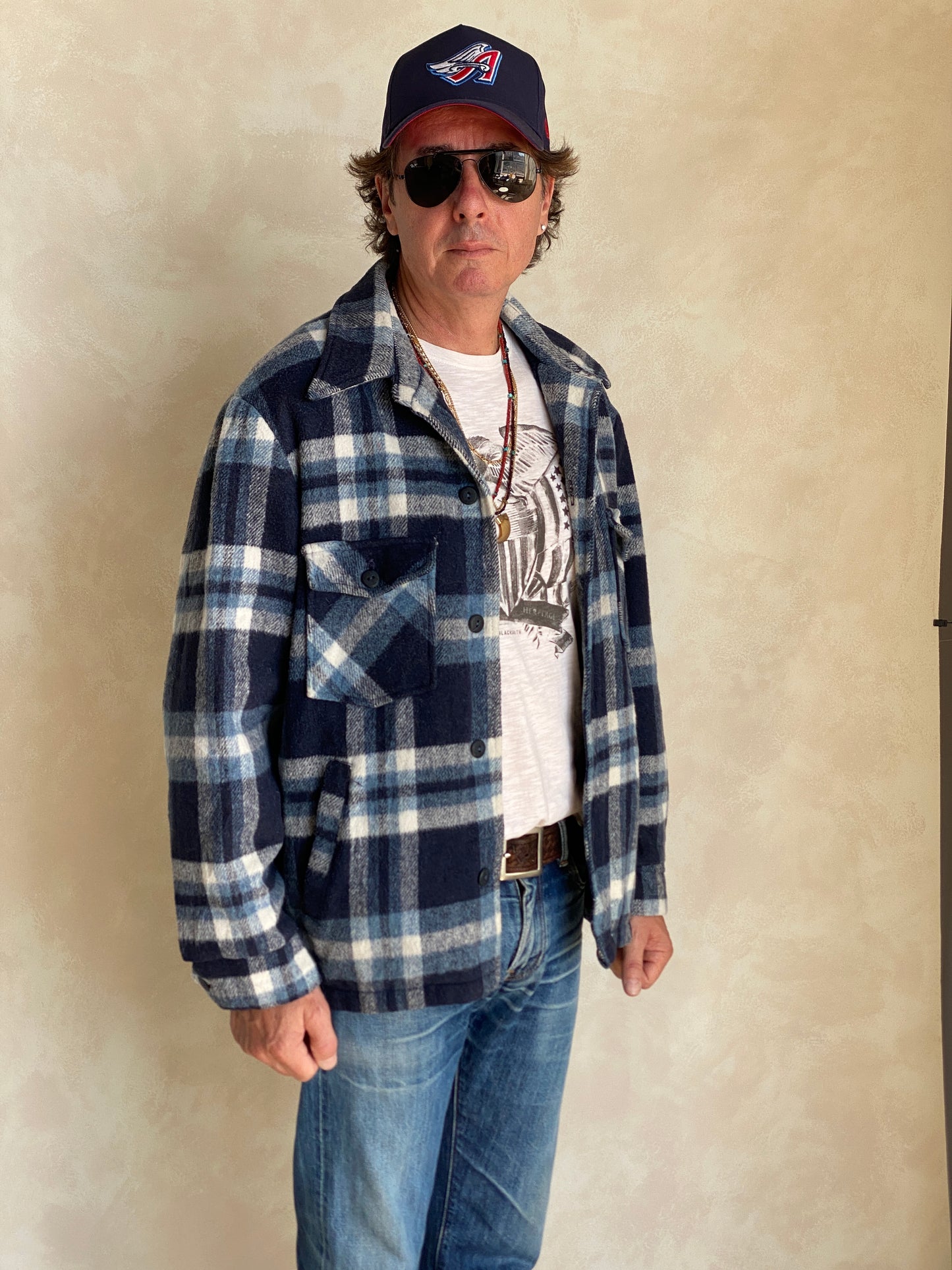 Med. 44US/54EU Vintage plaid jacket made by Sears