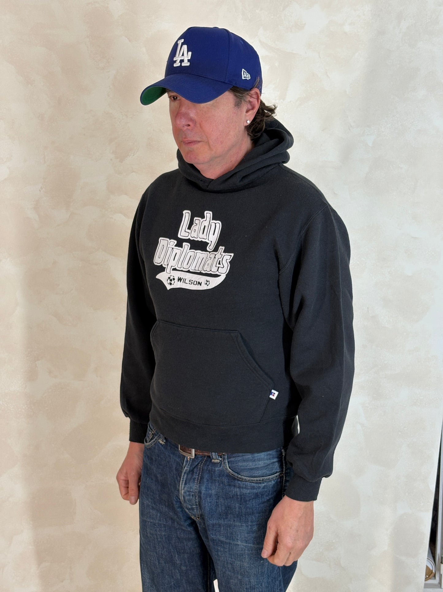 Size S Hooded Soccer Made By Russell