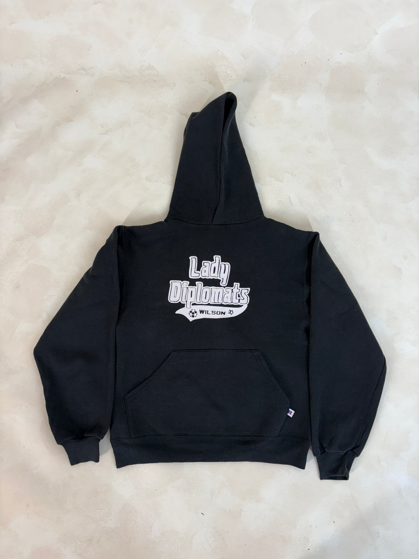 Size S Hooded Soccer Made By Russell