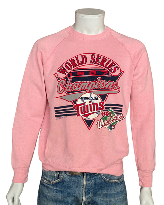Large Vintage 1987 World Series Sweatshirt: Retro Apparel Made In USA