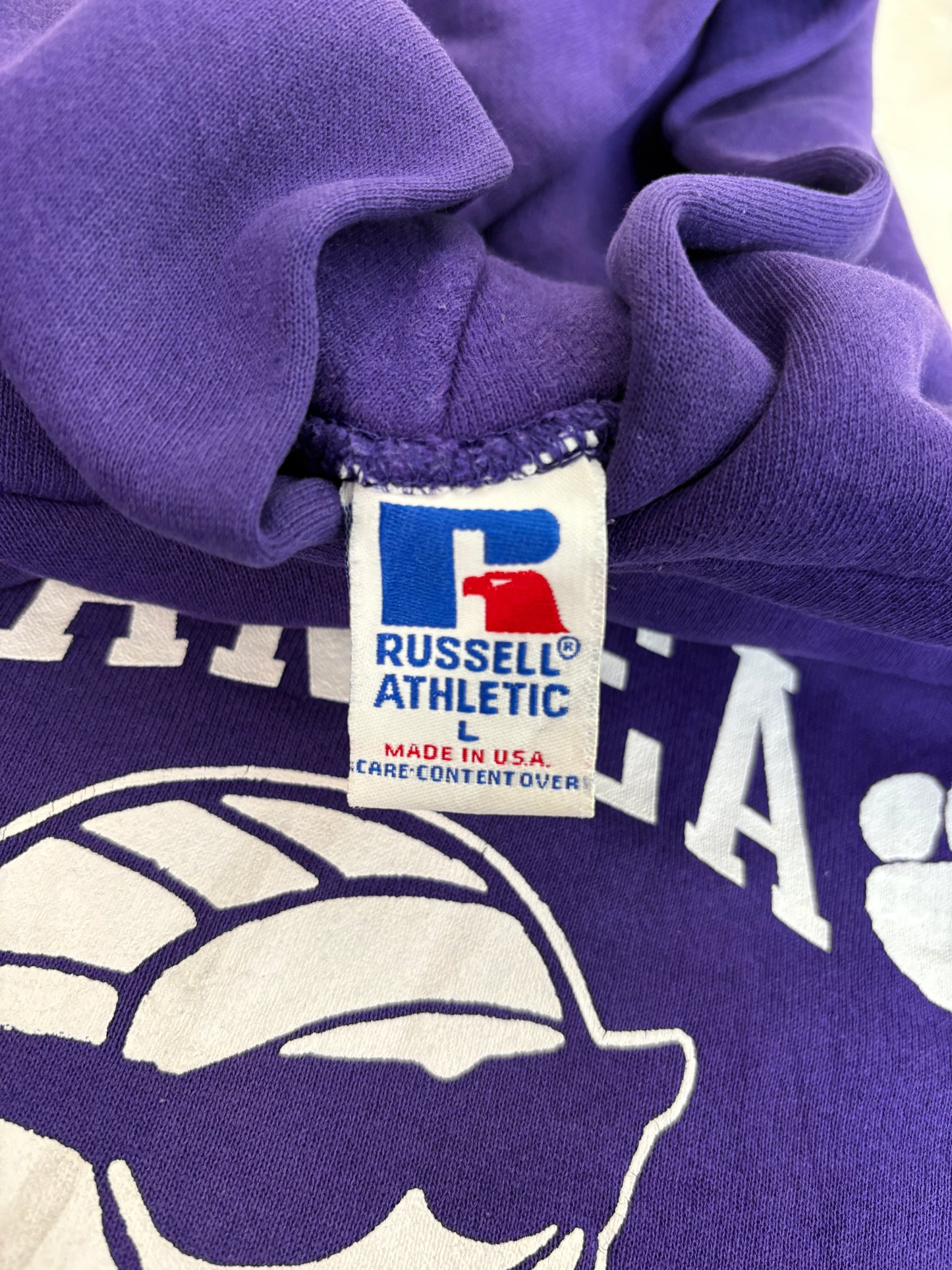 Size L Hooded Swansea Volleyball Made In USA