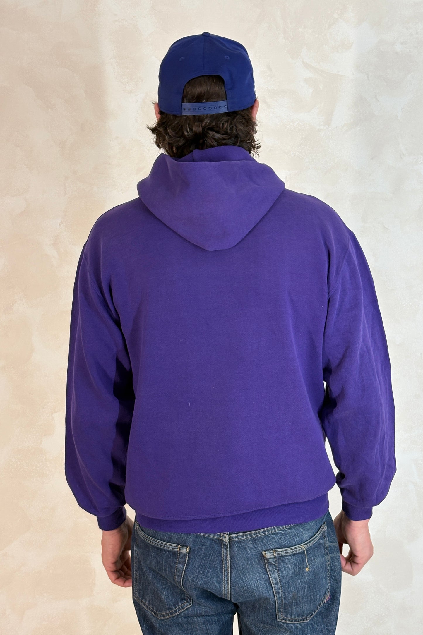 Size L Hooded Swansea Volleyball Made In USA