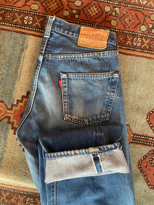 32X34 Levi’s 501 vintage selvedge red line Made in USA