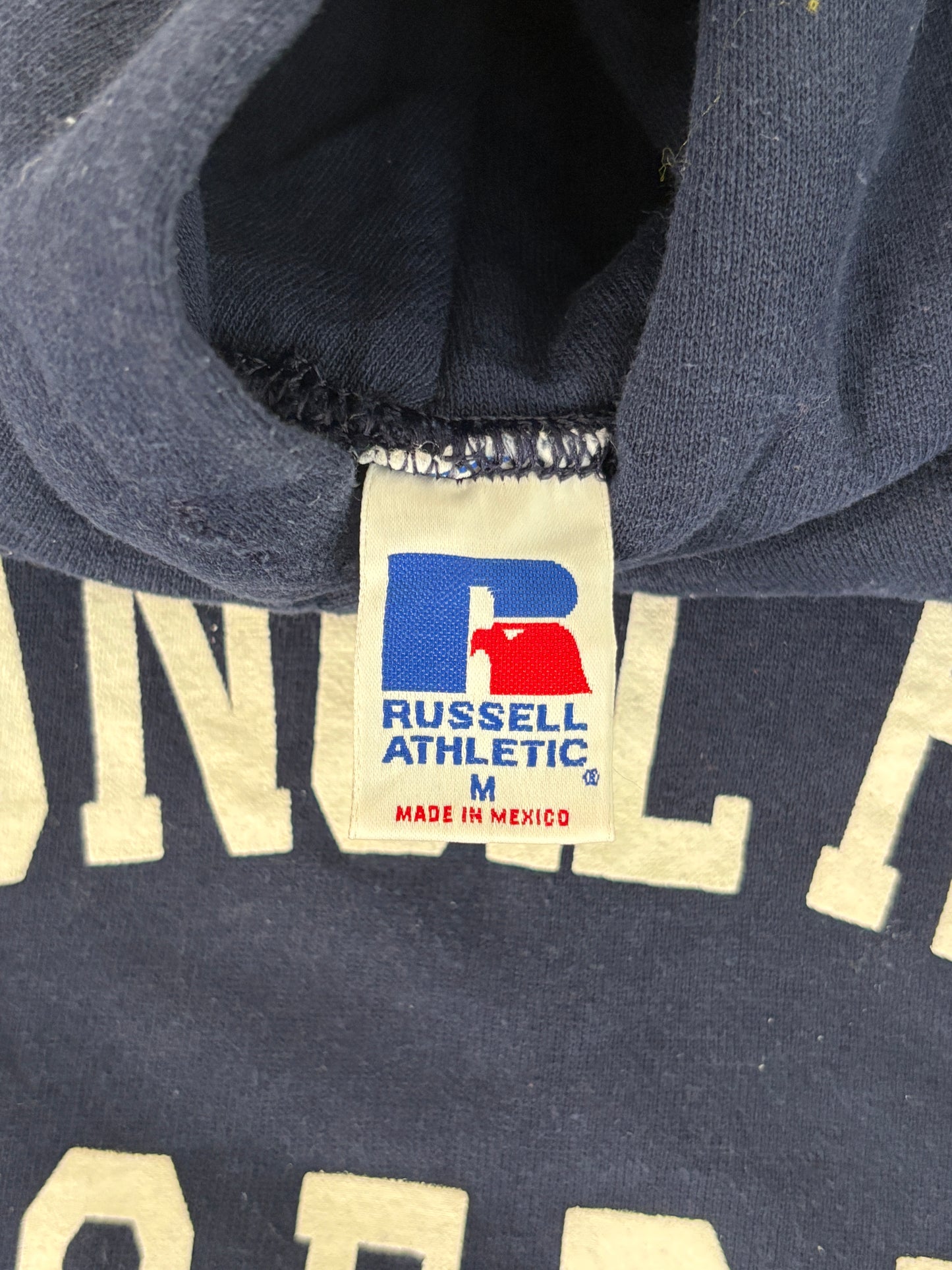 Size M Hooded Sweat Made By Russell