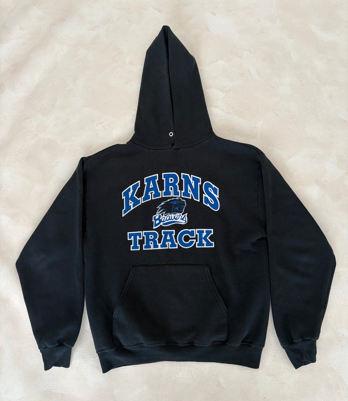 Size M Hooded Karns Track Made By Jerzees