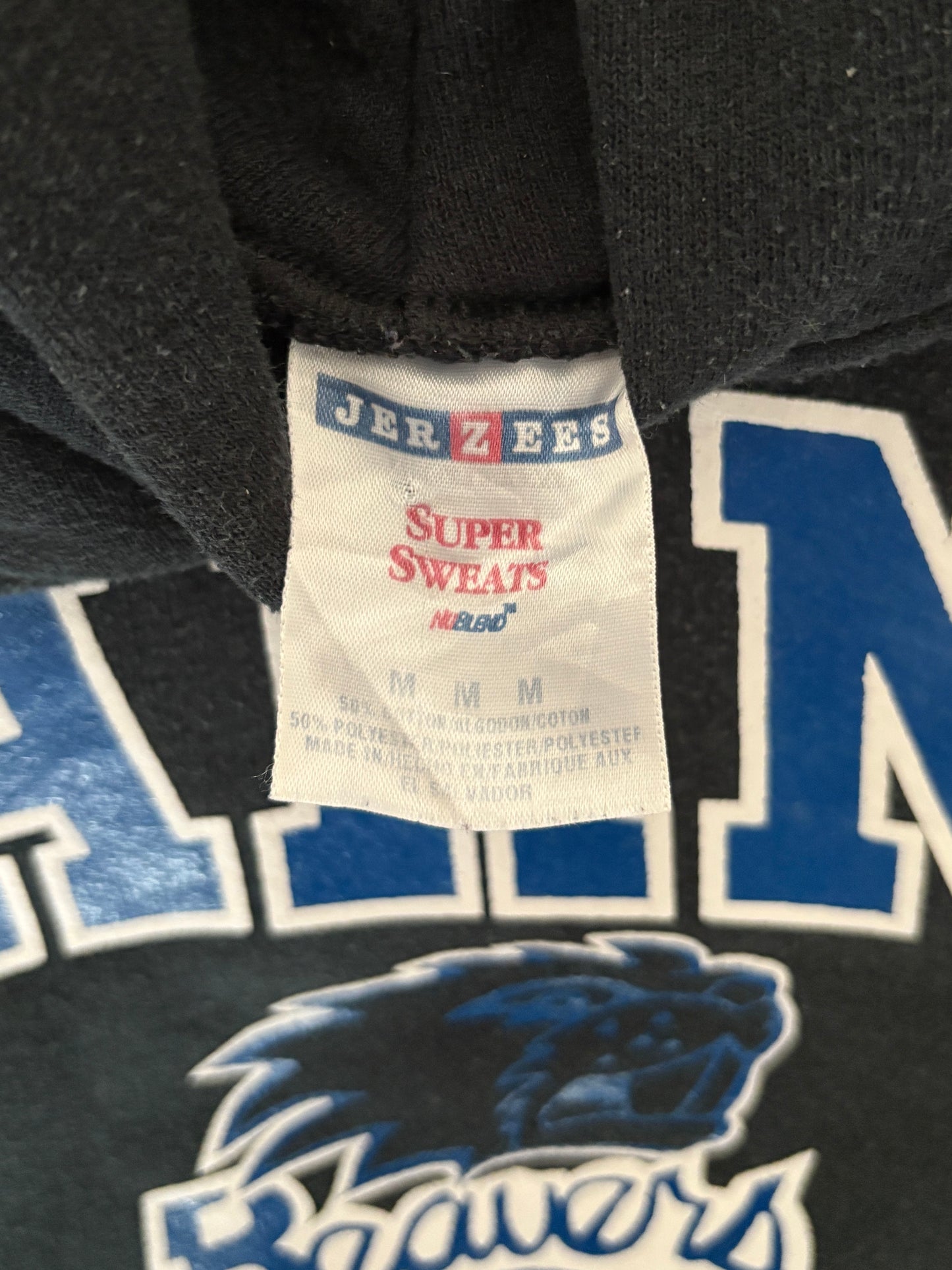 Size M Hooded Karns Track Made By Jerzees