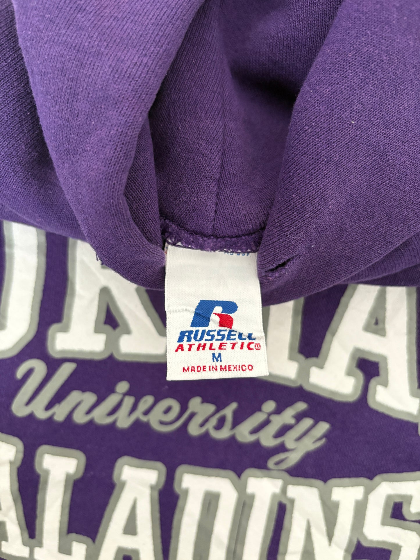 Size M Hooded Furman University Paladins By Russell