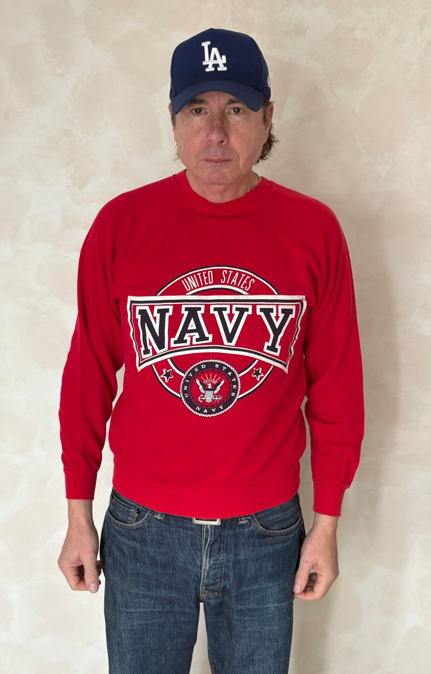 Size M Crew Sweat United States Navy Made in USA