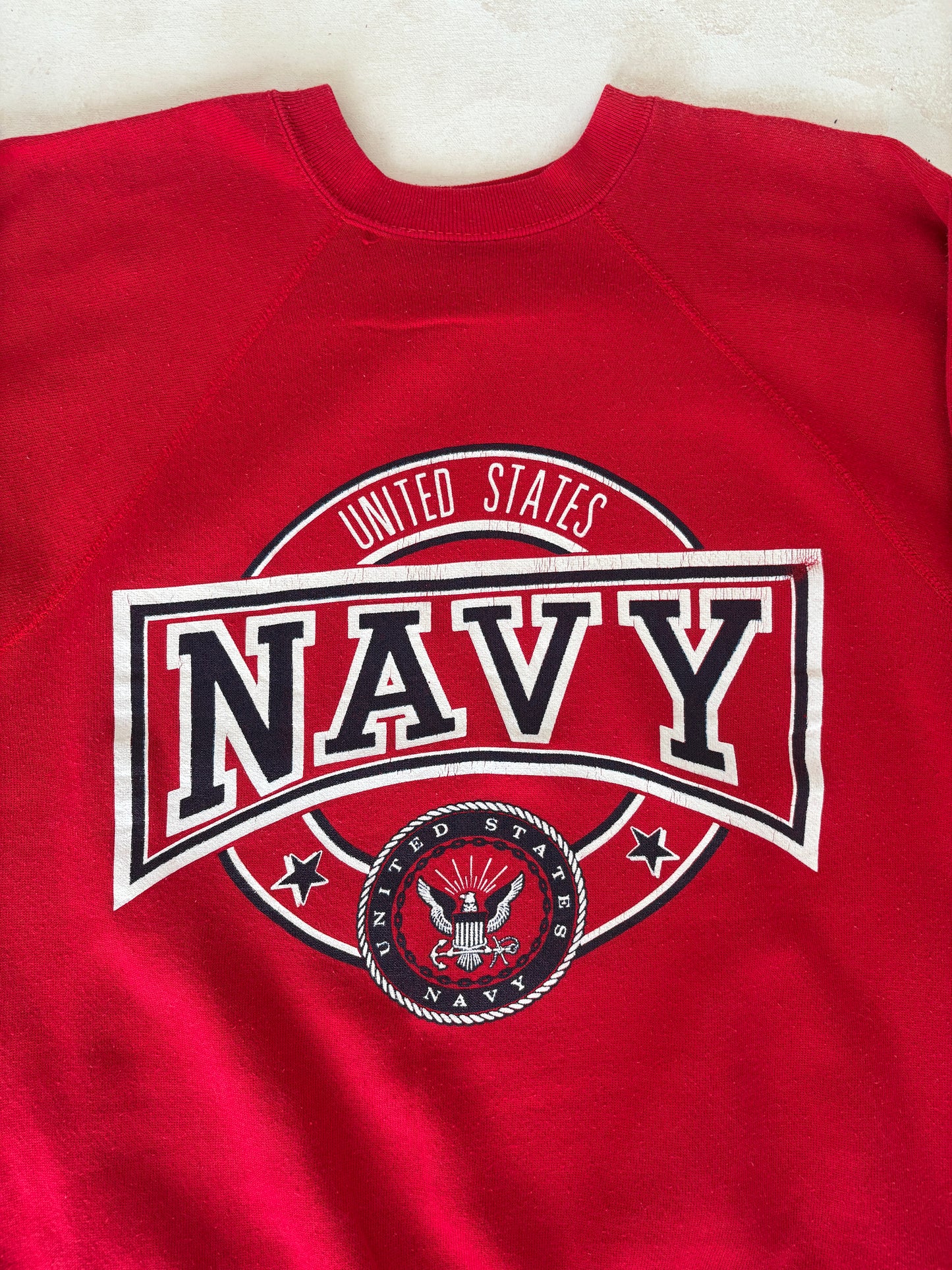 Size M Crew Sweat United States Navy Made in USA