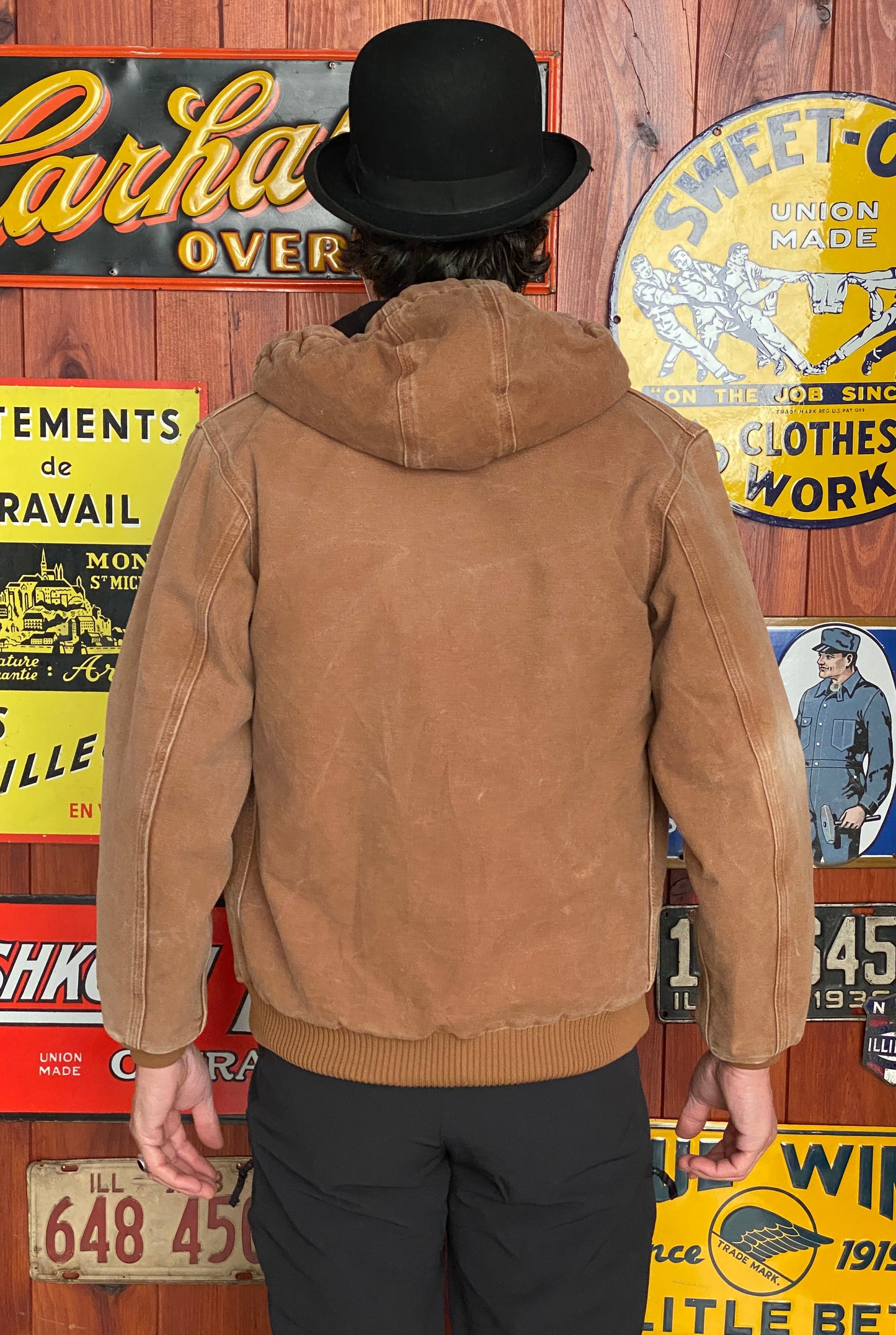 Size Youth XL Carhartt Blanket lined jacket Made in Mexico