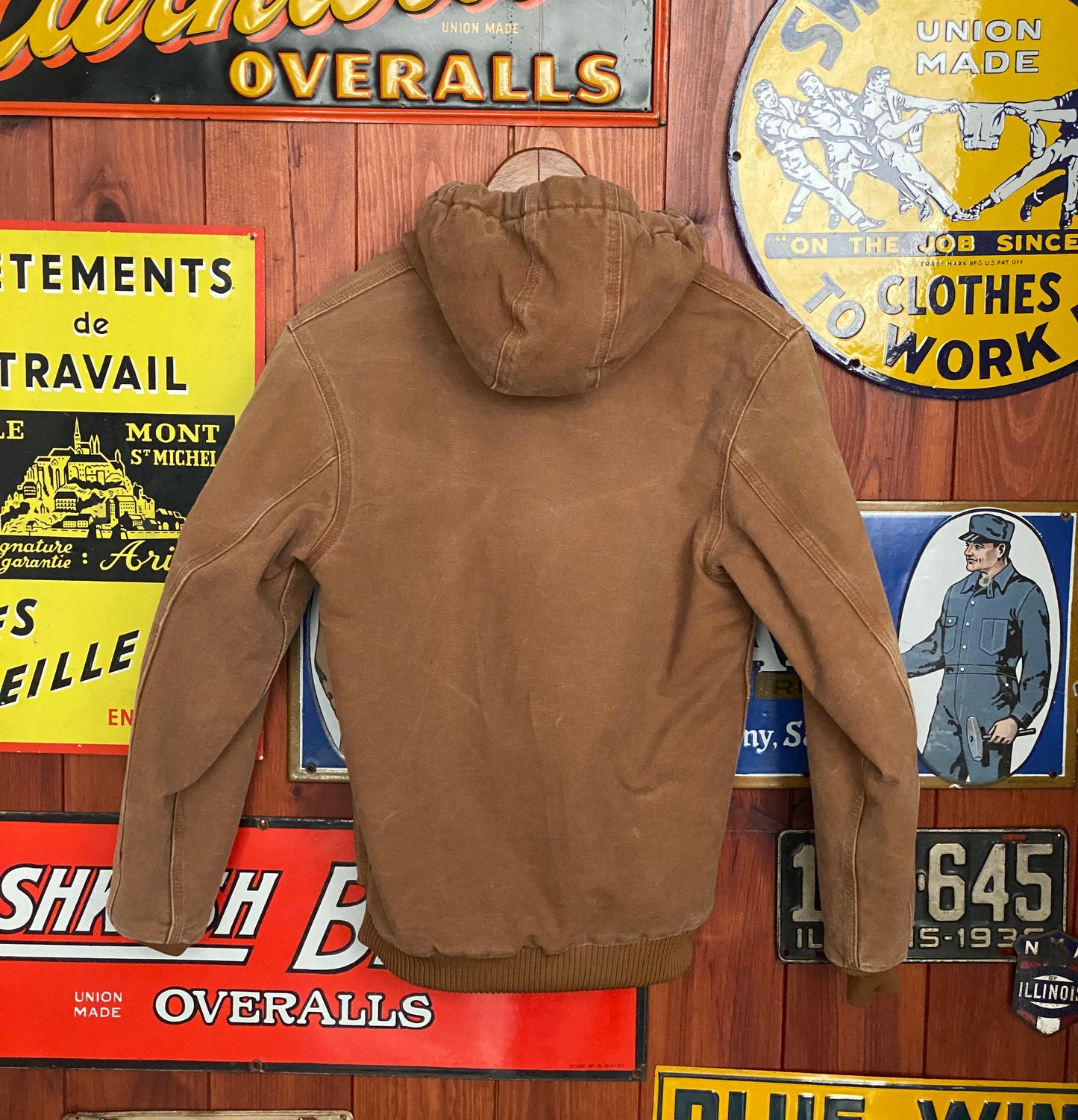 Size Youth XL Carhartt Blanket lined jacket Made in Mexico