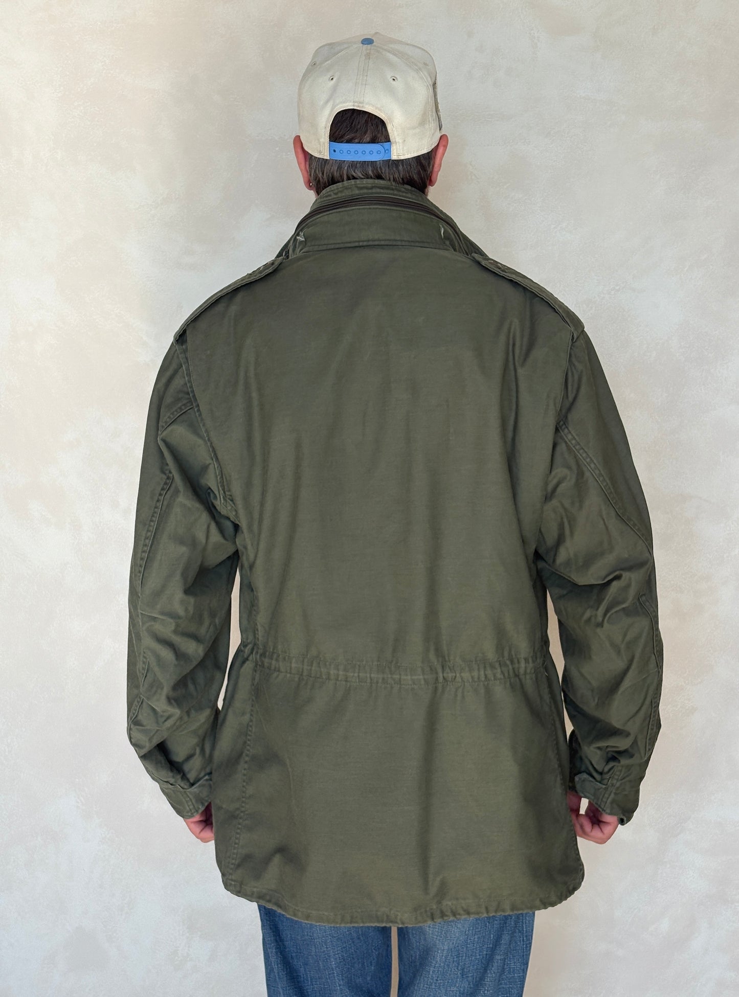Large Long . Authentic USMC 1987 US M-65 field jacket Military