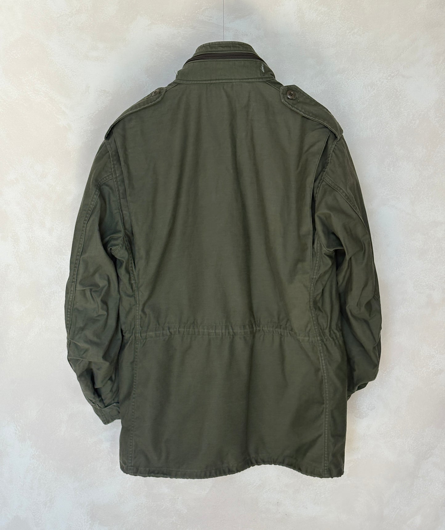 Large Long . Authentic USMC 1987 US M-65 field jacket Military