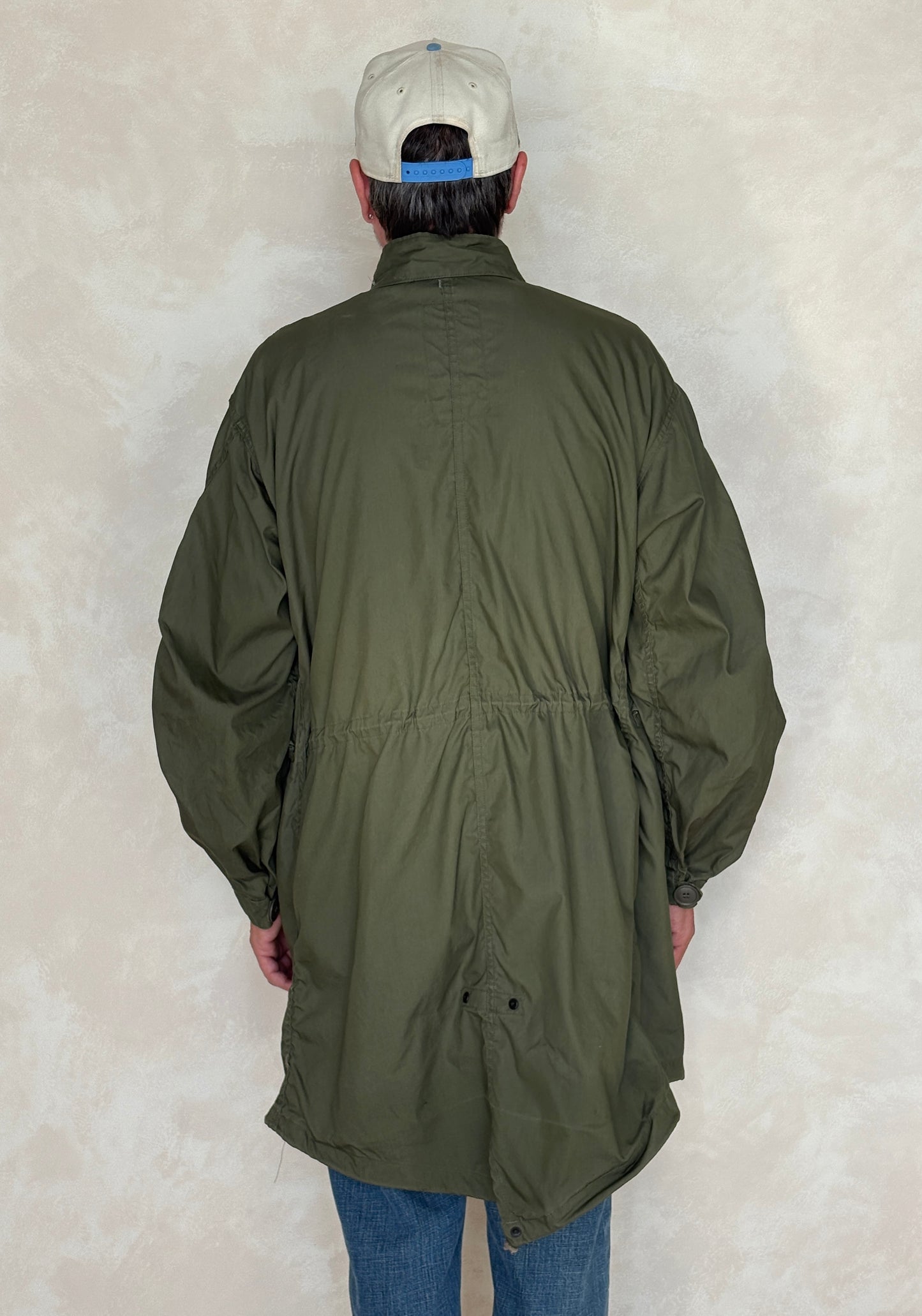 X Small . Authentic 1983 US Army M-65 fish tail parka – OG-107 – Vintage Military Issue