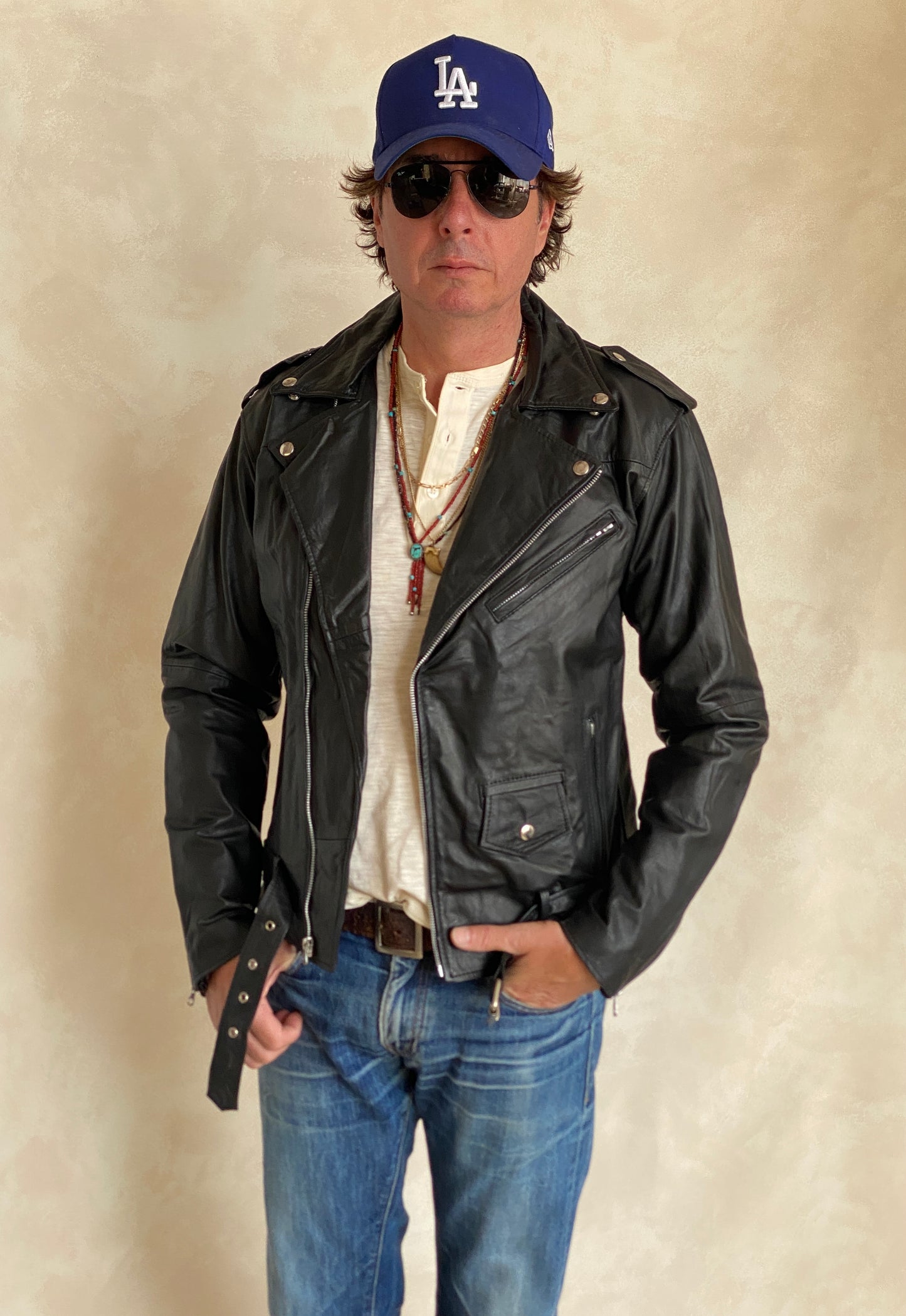 Recycled Leather Motorcycle Jacket | Eco-Friendly Biker Gear