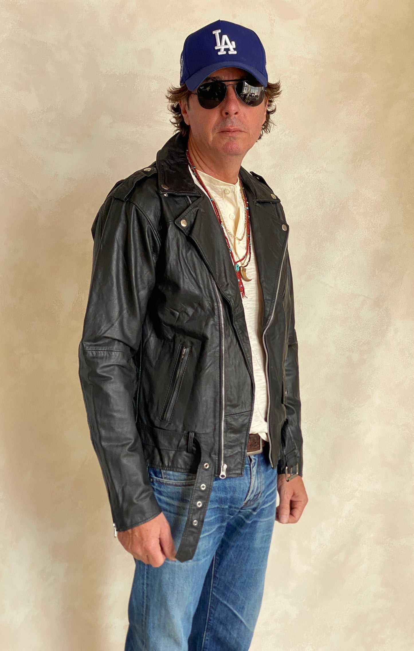 Recycled Leather Motorcycle Jacket | Eco-Friendly Biker Gear