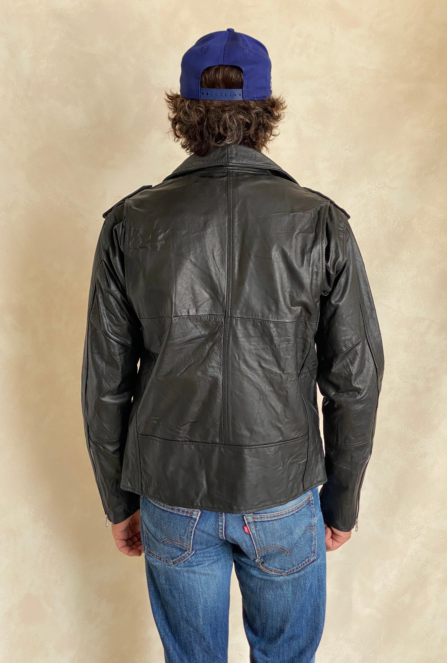 Recycled Leather Motorcycle Jacket | Eco-Friendly Biker Gear