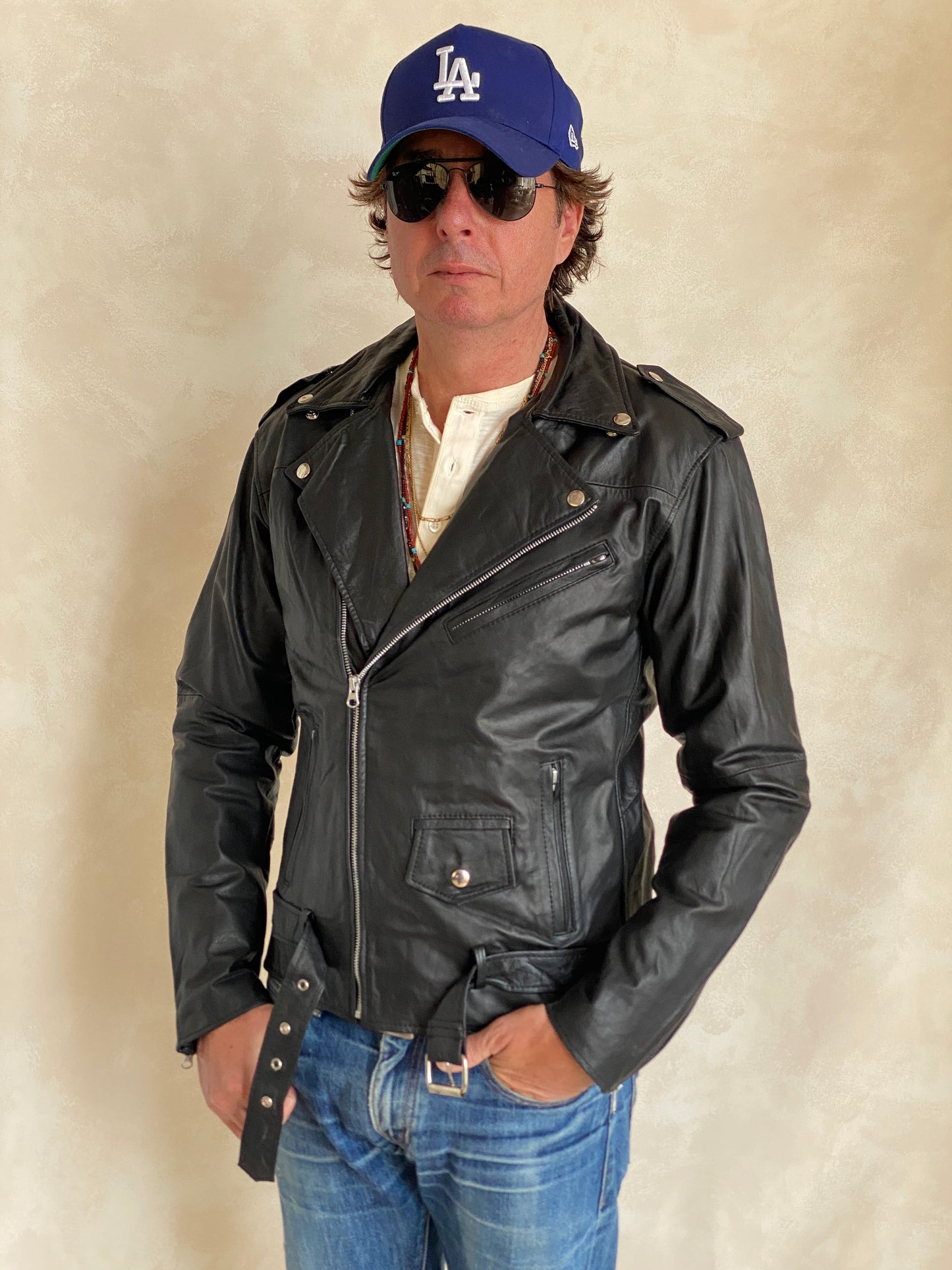 Recycled Leather Motorcycle Jacket | Eco-Friendly Biker Gear