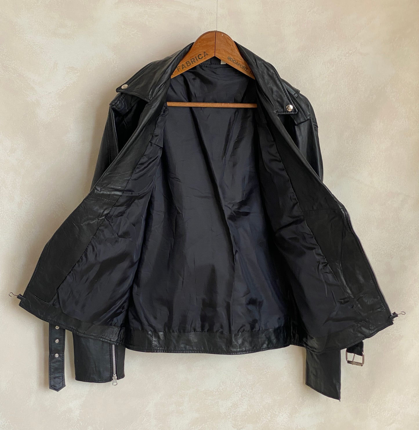 Recycled Leather Motorcycle Jacket | Eco-Friendly Biker Gear